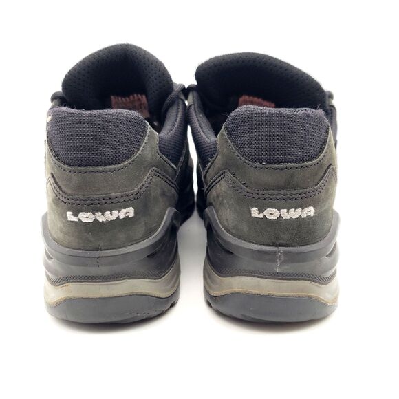 LOWA Renegade II GTX Lo Men’s 10 Hiking Trail Shoes Vibram Soles Black Goretex - Picture 5 of 9